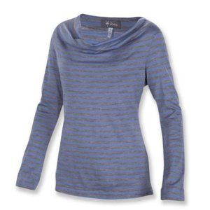 Ibex Cowl Neck Long Sleeve Shirt